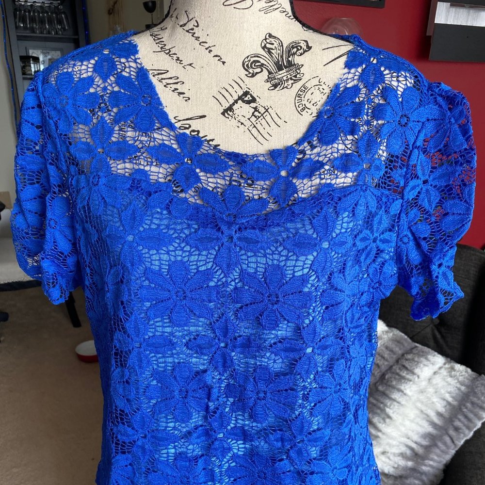 Zanzea, a gorgeous blue top :-)